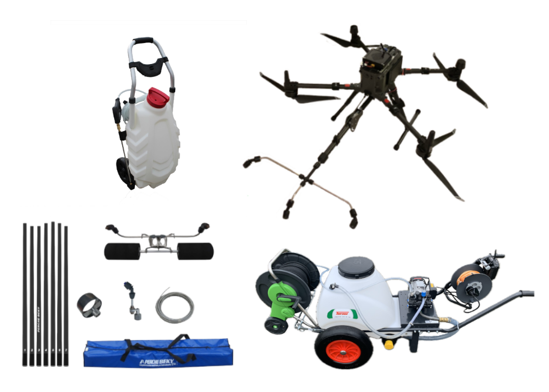 materiel pulvé